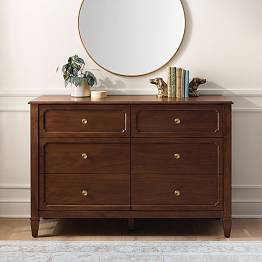 Auburn 6-Drawer Wide Dresser (51w x 21d")