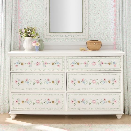 Hill House Home Chelsea 6-Drawer Wide Dresser (58.5w x 19d