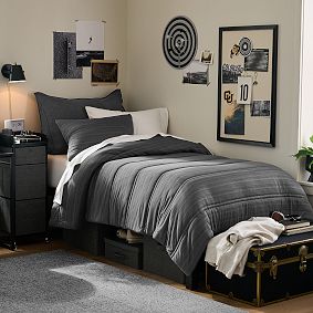 Buttery-Soft Striped Comforter