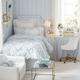 LoveShackFancy Bow Trim Edge Sheer