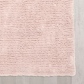 Ribbed Wool Rug - Blush