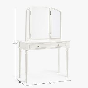 Chelsea Small Space Vanity Desk (40")