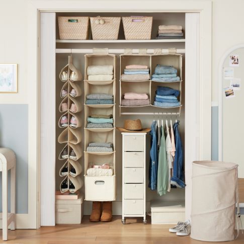 Storage Packed Dorm Room