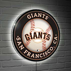 <i>MLB™</i> Round LED Wall Light