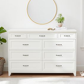Hampton 9-Drawer Grand Dresser (63.5w x 19d")