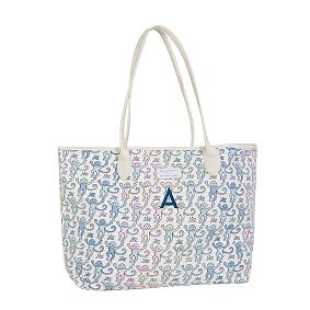 Roller Rabbit Disco Monkey Tote Bag