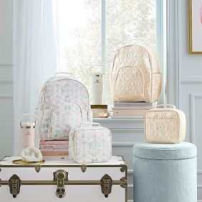 Kendra Scott Quilted Backpack &amp; Cold Pack Lunch Box Bundle, Set of 2