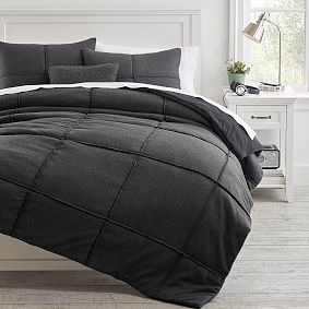 Open Box: Sweatshirt Comforter, Twin/Twin XL - Charcoal