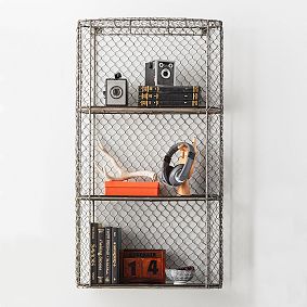 Industrial Metal Shelving (23"x42")