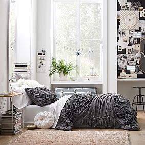 Shimmer Shag Performance Rug - Light Grey