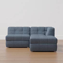 Baldwin Sectional Set with Storage (66")