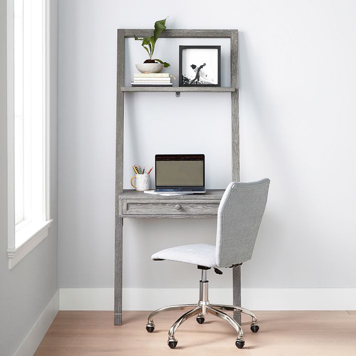 Beadboard Leaning Wall Desk (29.5