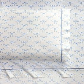 Bows Organic Sheet Set