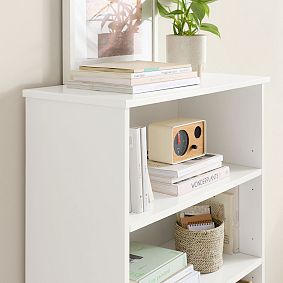 Keaton Storage Desk &amp; Bookcase Set (116")