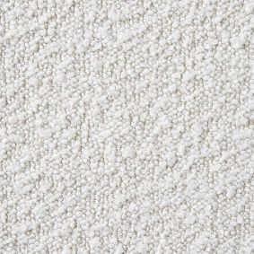 Large Chunky Bouclé Ivory Bean Bag Chair