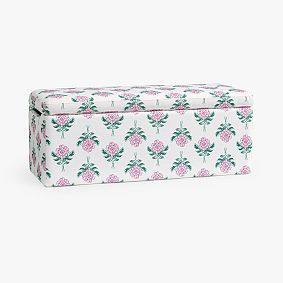 Roller Rabbit Storage Bench (42.5")