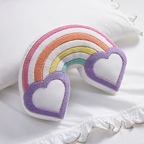 Stoney Clover Lane Rainbow Pillow