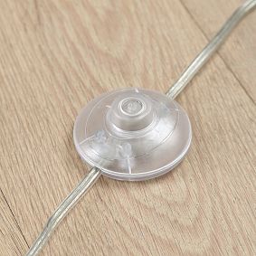 Emery Scallop Rattan Floor Lamp (60")