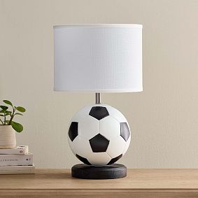 Soccer Table Lamp with USB (20")