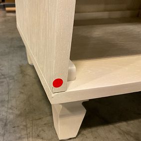 Open Box: Tate Nightstand (18") - Bleached Bone