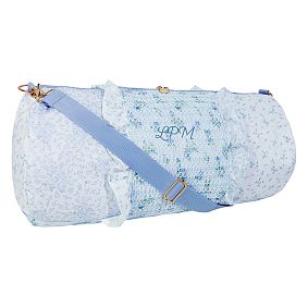LoveShackFancy Prairie Ditsy Blue Ruffle Duffle