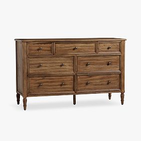 Open Box: Evelyn 7-Drawer Dresser (54w x 19d") - Aged Oak