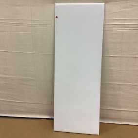 Open Box: Full Length No Nails Frameless Linen Pinboard (18"x50") - Linen