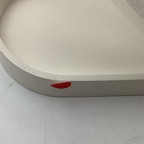 Open Box: Glam LED Light-Up Vanity Mirror (18"x19") - White &amp; Gold