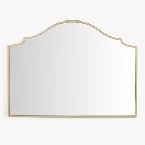 Open Box: Gold Double Wide Arch Mirror (44" x 33")