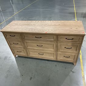 Open Box: Hampton 9-Drawer Wide Dresser (63.5"W x 21"D) - Seadrift