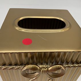 Open Box: LoveShackFancy Gold Bow Bath Accessories Set - Gold