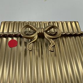 Open Box: LoveShackFancy Gold Bow Bath Accessories Set - Gold