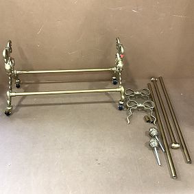 Open Box: LoveShackFancy Wardrobe Rack (36" x 63") - Gold