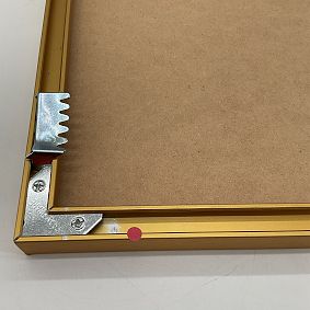 Open Box: Pink Umbrella Art, 8"x10" - Gold Frame