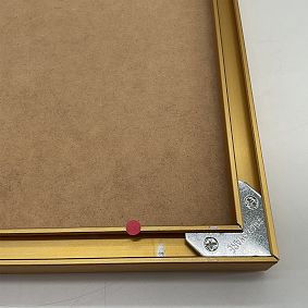 Open Box: Pink Umbrella Art, 8"x10" - Gold Frame
