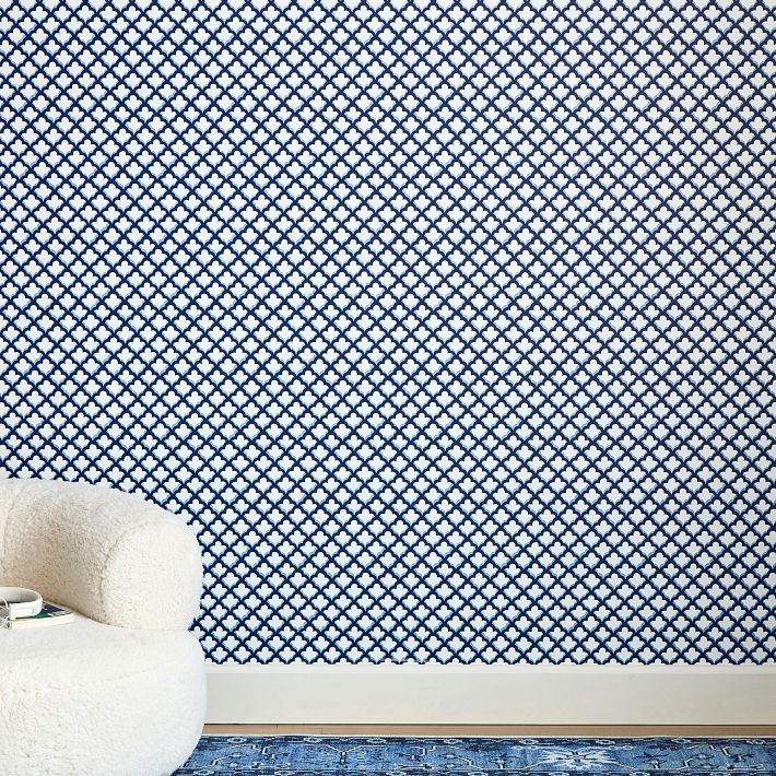 Roller Rabbit Pink Hearts Wallpaper | Pottery Barn Teen
