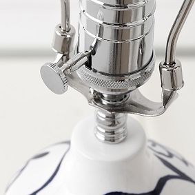 Roller Rabbit Ceramic Table Lamp (19")