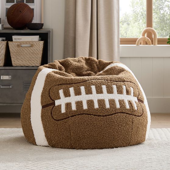 Large Tennis Ball Bean Bag Chair Slipcover | Pottery Barn Teen