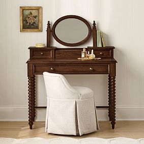 Chris Loves Julia Turned Wood Vanity Topper (40"x7.5")