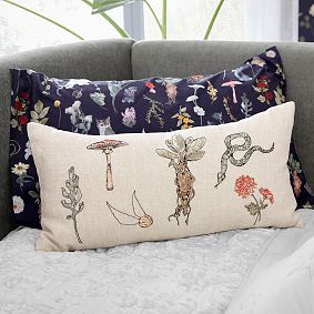 Harry Potter™ Herbology Embroidered Pillow