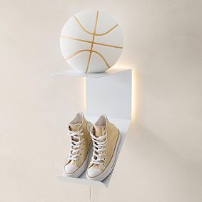 Light-Up Ball &amp; Shoe Display (18"x15")