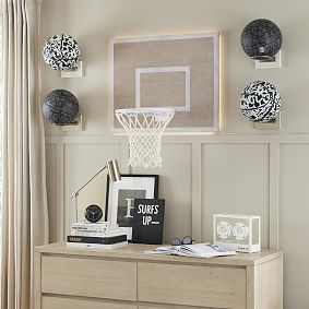 Backlit Basketball Hoop (30"x24")