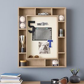 Display Pinboard With Storage, Seadrift