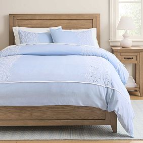 AERIN Eyelet Duvet Cover