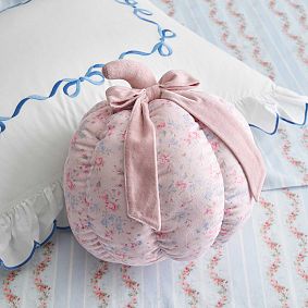 LoveShackFancy Windsor Rose Pumpkin Pillow