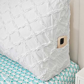 Roller Rabbit Jena Ruffle Wedge Pillow