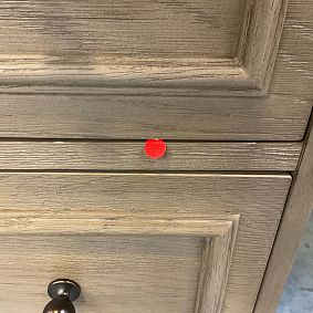 Open Box: Chelsea 6-Drawer Wide Dresser (58.5"W x 19"D) - Seadrift