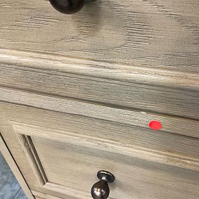 Open Box: Chelsea 6-Drawer Wide Dresser (58.5"W x 19"D) - Seadrift
