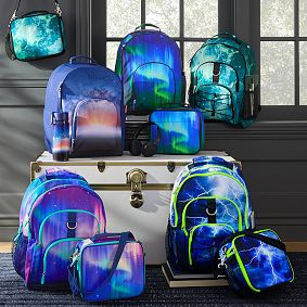 Gear-Up Aurora  Backpack &amp; Cold Pack Lunch Box Bundle, Set of 2