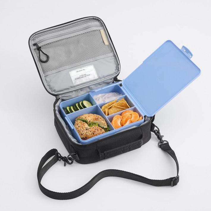 No Kid Hungry® Chambray Square Bento Box | Pottery Barn Teen